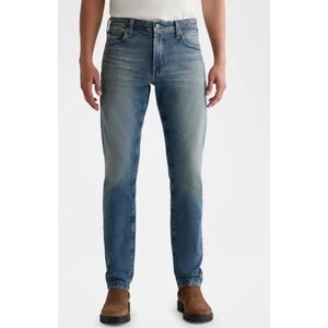 AG Adriano Goldschmied Modern Slim Tellis Jeans Mens 30x34 Blue Wash Denim